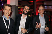 Johannes Siebers (holidu.de), Martin Junker (Investor Venture Stars), Tobias Mazet (miflora.de)(©Foto. Martin Schmitz)
